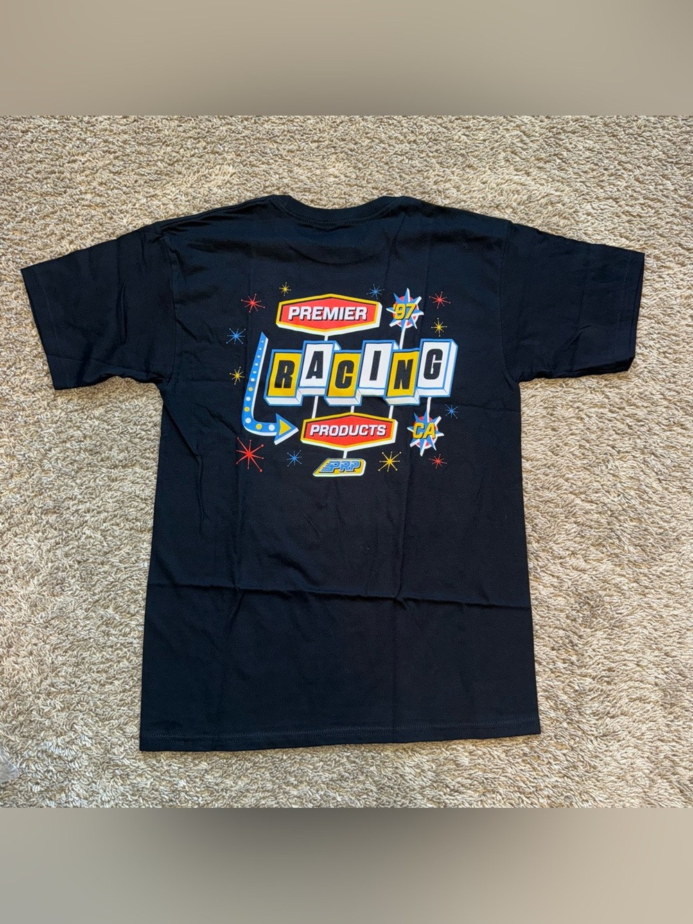 NWT PREMIER RACING PRODUCTS TEE SHIRT